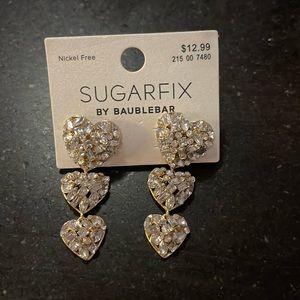 Sugar fix by Baublebar heart earrings!